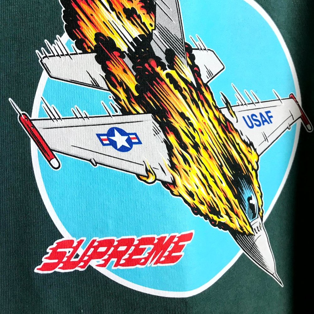 Supreme Jet Tee, Dark Teal, Men's L